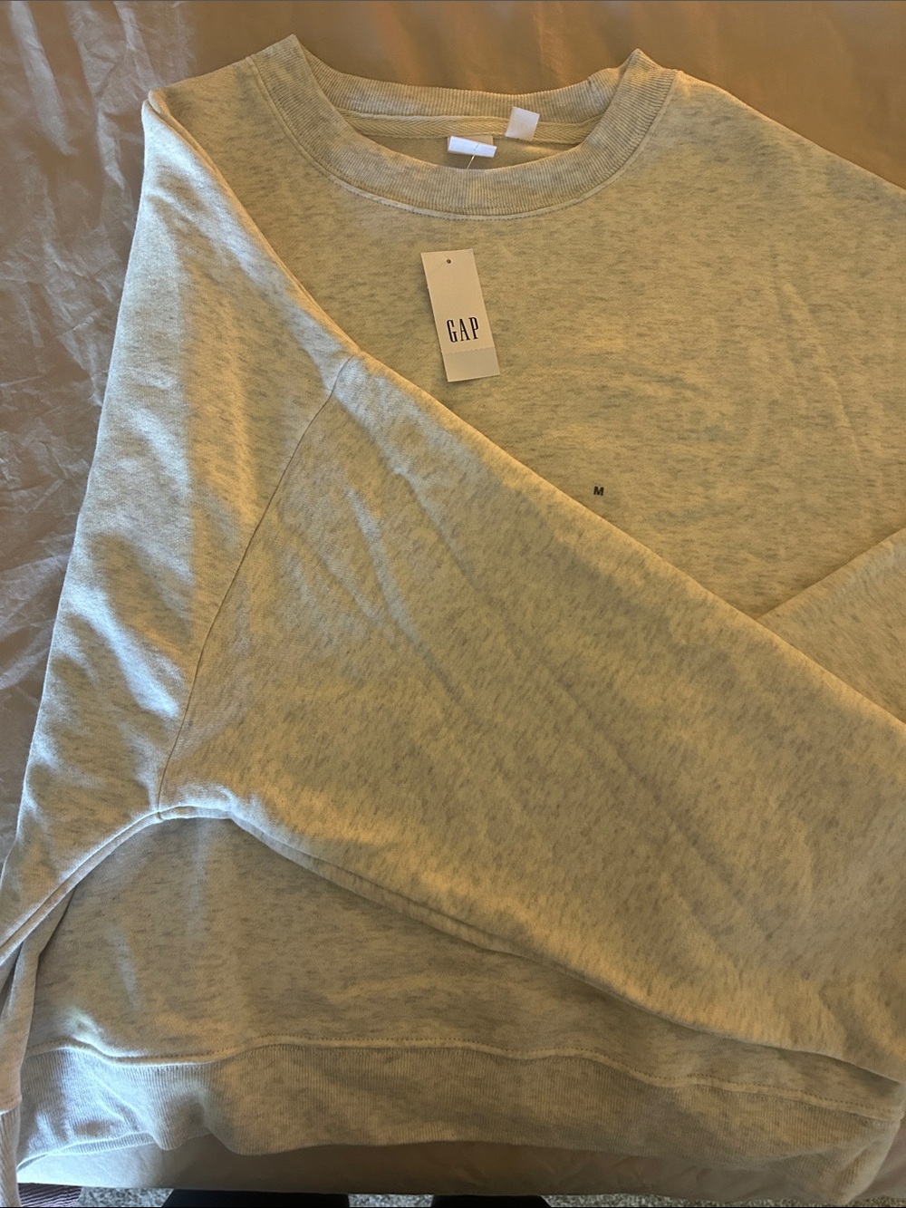 GAP Relaxed Wedge Crewneck Sweatshirt